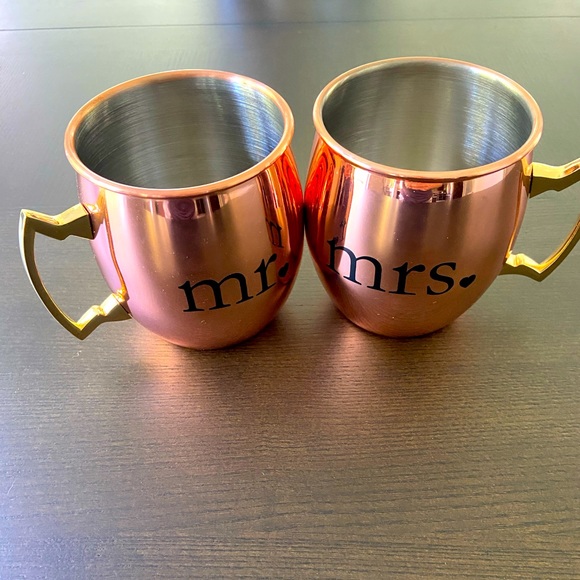 eco one Other - Moscow Mule Copper Cups - Mr. and Mrs.